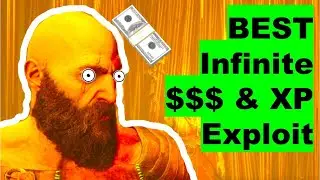 BEST Infinite $$$ & XP Exploit in God of War Ragnarok, Crafting in Muspelheim #godofwarragnarok