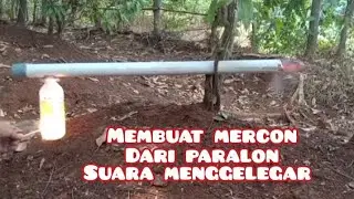 DIY Membuat Mercon karbit Dari paralon Bekas, Suaranya Menggelegar