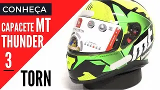 Conhe&ccedil;a o Capacete MT Thunder 3 Torn | Grid Motors