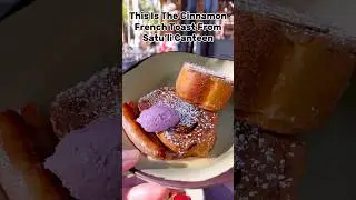 Is The Cinnamon French Toast Worth It? (Breakfast Food At Satu'li Canteen In Animal Kingdom)