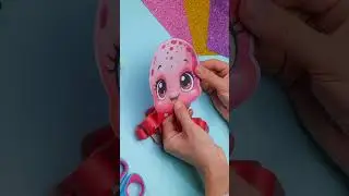 ✂️ Easy Paper Craft To Make A Smiling Octopus #shorts #diyforkids