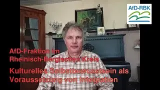 Kulturelles Selbstbewusstsein als Voraussetzung von Integration