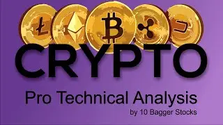 CRYPTO - BTC ETH DOGE - Pro Technical Analysis by 10 Bagger Stocks