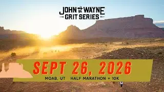 John Wayne Grit Series, Моаб, Юта, полумарафон и 10 км, 2025 (1 мин.)