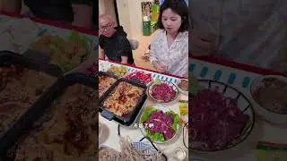 It seems that we are leading a very simple and happy life one house two people three meals