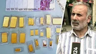 Berlin: Mann findet Goldbarren und Bargeld unterm Baum