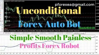 Unconditional Forex EA Robot | Forex Auto Bot | Simple Smooth Painless Forex Bot