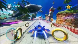 Sonic & All-stars Racing Transformed - PS Vita Gameplay