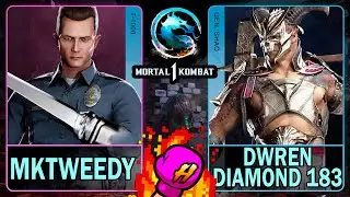 MK1 MKTweedy (T-1000) VS DWrem Diamond183 (GENERAL SHAO)🥊Mortal Kombat 1🥊4K 60ᶠᵖˢ