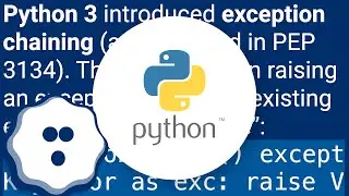 Re-raise exception with a different type and message, preserving existing information