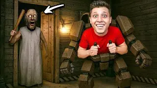 هربت من قراني بالرجل الالي 🔥 | GRANNY