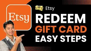How to Redeem Etsy Gift Card !