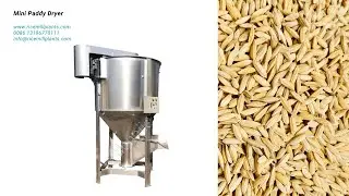 Small Paddy Dryer | Grain Dryer for Sale - Co-Grain Rice Mill #graindrying #paddydryer