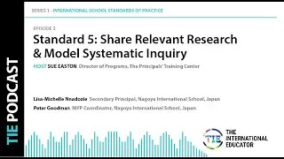 TIE PODCAST | Standard 5: Share Relevant Research & Model Systematic Inquiry