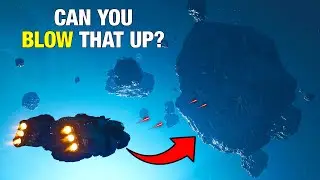 Starfield - Is it possible to blow up large asteroids?