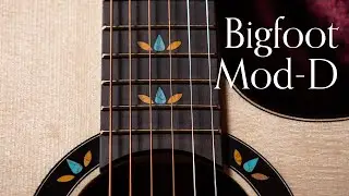 Bigfoot Mod D-C, Old Growth Brazilian Rosewood & German Spruce | Carl Miner