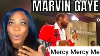 First Time Hearing Marvin Gaye - Mercy Mercy Me (Live at Montreux 1980) Reaction
