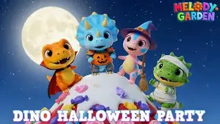 Dino Halloween Party - Nursery Rhymes & Kids Songs - Melody Garden