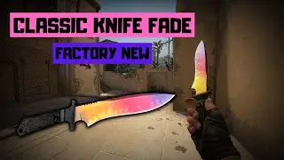 CLASSIC KNIFE FADE | FACTORY NEW | SHOWCASE