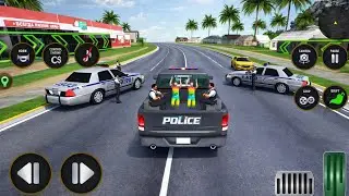 Police Car Chase Simulator 3D Game - Real Cop Cars Driving Simulator 2025 - Android Gameplay 