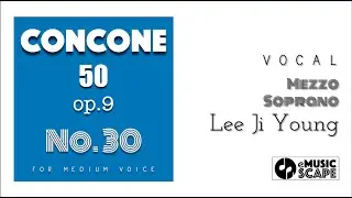 Concone 50, Op.9 No.30(Medium Voice with Vocal)