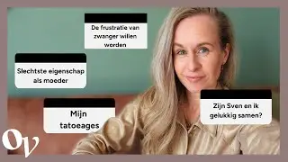 Persoonlijke Q&A deel 2 - Tatoeages, slechtste eigenschap en zwanger willen worden //OPTIMAVITA