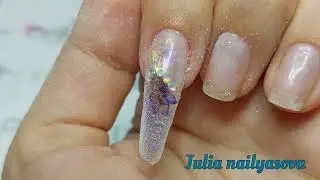 WOW NAIL 💅 Wow ноготь. Наращивание ногтей ! Аквариумный дизайн ногтей!
