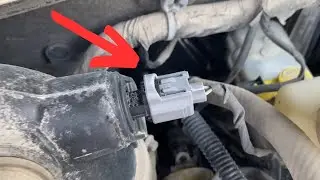 Intake Air Temperature Sensor Dodge Dart 2.4L 2013-2016 Location and Replacement