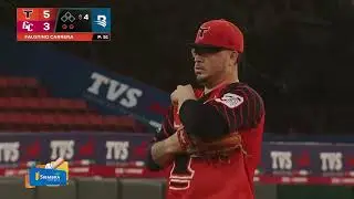 Poderoso cuadrangular de David Bañuelos
