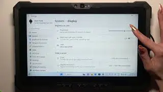 How to Turn On/Off Auto-Brightness on DELL RUGGED 7220 &ndash; Adaptive Screen Brightness
