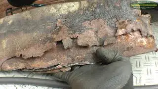 Citroen Peugeot Fiat Dispatch Jumpy Expert Scudo Micro Camper Conversion - [20B] Welding the Sill
