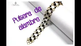 Cómo hacer una pulsera en alambre...  último NoteuhTuto del año aprende a hacer una pulsera...