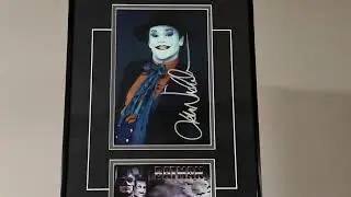 Jack Nicholson framed autograph 