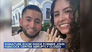 Couple planning wedding at Signature Room in former Hancock Building blindsided by venue closing