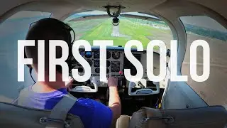 First Solo in Beech Skipper