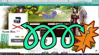 I roll scam-boxes for almost 10 minutes to get a weapon skin in Fiesta Online
