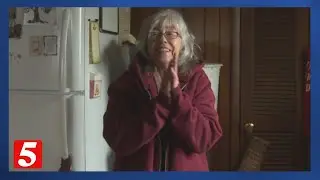 Watch the moment this Nashville neighbor gets her power turned back on