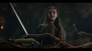 Cursed 1x07 - Nimue Rises as A Fey Queen Scene HD