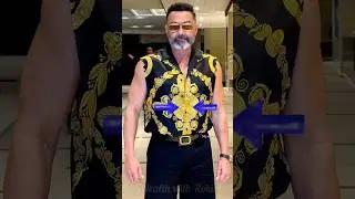 Bobby Deol Exclusive Regal Sleeveless Shirt Price #bobbydeol #versace #shorts