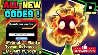 *NEW CODES* ALL NEW WORKING CODES IN Plants Tower Defense 2026, ROBLOX Battle Plants Tower Defense
