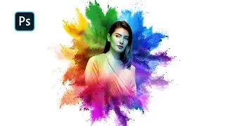 Color  effects tutorial  | Advance photoshop | Happy holi pic editing (2022)