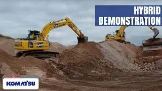 Live Demonstration of Komatsu Hybrid Excavators