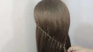 Hairstyle for Girls for Indian Wedding | Open Hair Simple Hairstyle for Long Hair | 