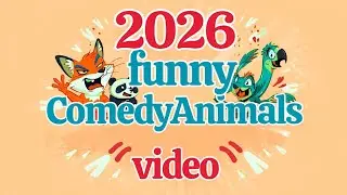 FURRBABYTOONS 😂 | Animals Gone Wild in the Funniest Way! #funnyanimals #funnyvideo #animals #comedy 