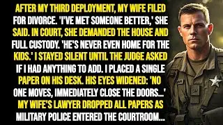 My Wife Demanded Everything in Court&mdash;Then I Handed the Judge One Paper That Made Police Storm I