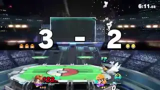 amiibo Test Tourney #1 MkWii200cc (Daisy) vs. Builderman (Mario)
