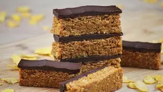 Healthy and Easy Peanut Butter Lovers' Dream: Crunchy Cornflakes Bars