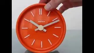 SOLD! KIENZLE Space Age Clock Electric Mechanical Germany Mid Century Desk Retro Mantel Shelf