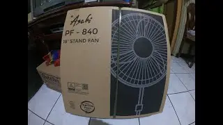 ASAHI PF 840 18' STAND FAN│TIME LAPSE GOPRO HERO 7│I LOVE THIS FAN