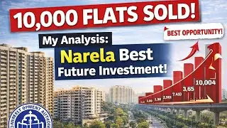 DDA Sold 10,000+ Flats! Real Reason Behind Sales Surge (Full Analysis) | Narela | Diinesh Kolie